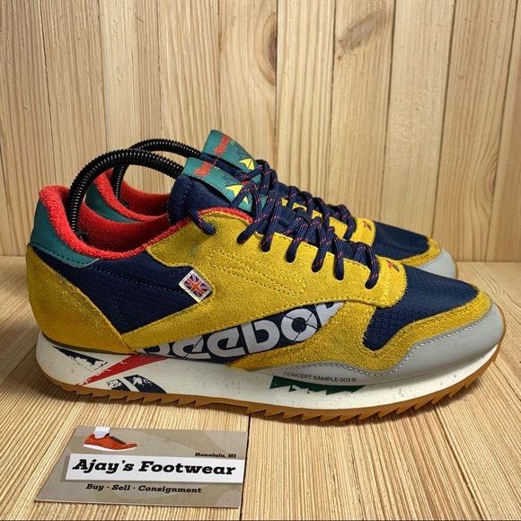 classic leather ripple altered shoes